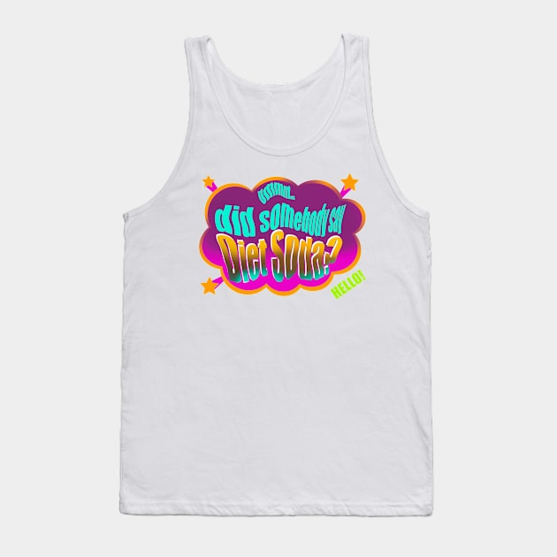 Hello!!! Tank Top by Popoffthepage